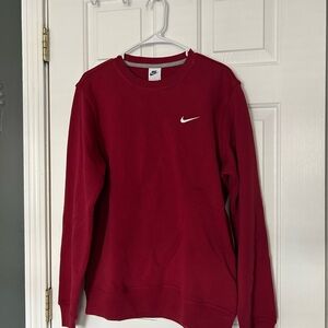 Nike Burgundy Crewneck